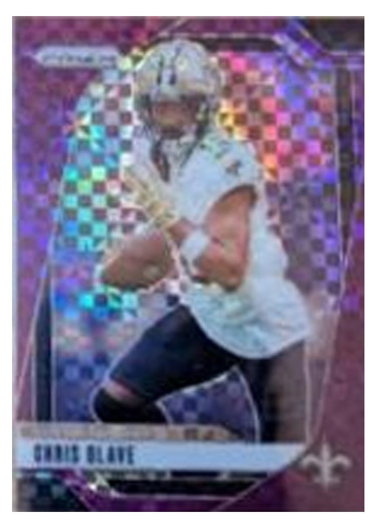 2024 Panini Prizm Base Set Chris Olave #206 card