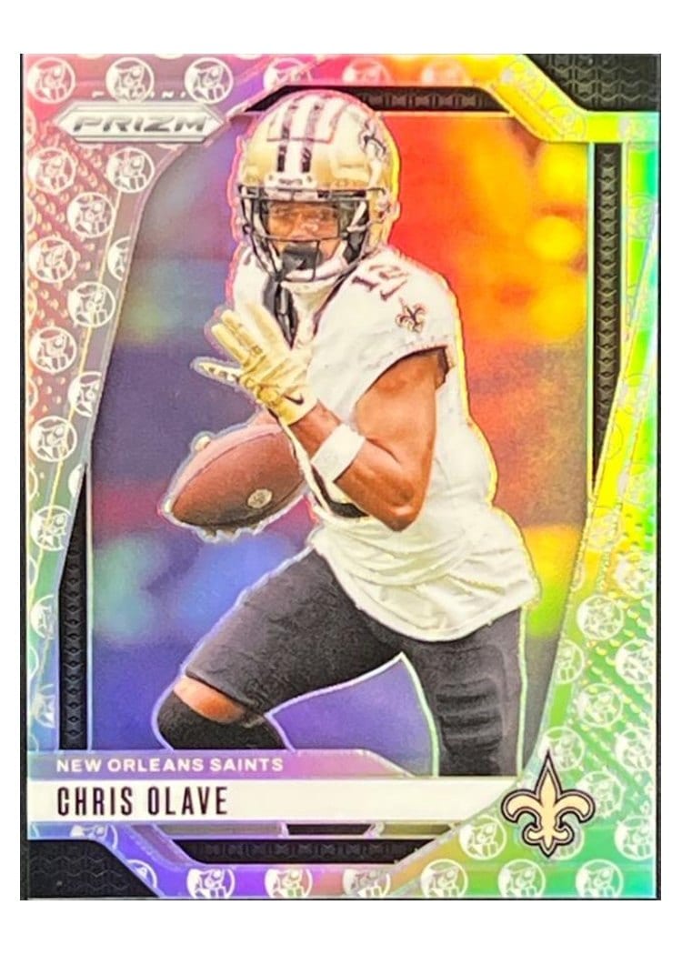 2024 Panini Prizm Base Set Chris Olave #206 card