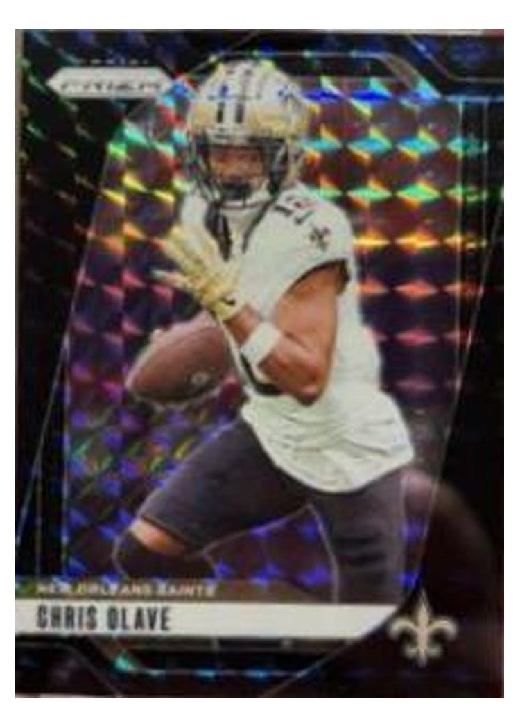 2024 Panini Prizm Base Set Chris Olave #206 card