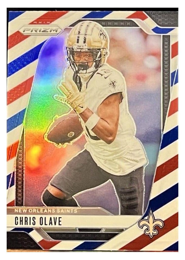 2024 Panini Prizm Base Set Chris Olave #206 card