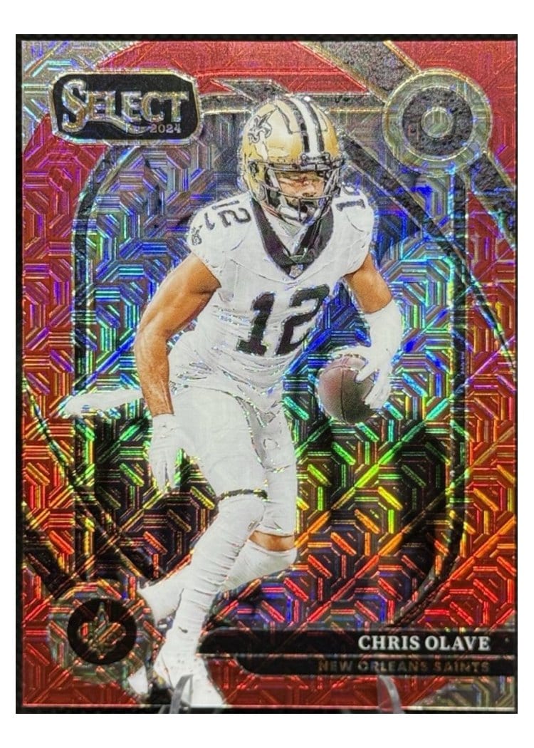 2024 Panini Select Base Set Chris Olave Red Mojo #237 card