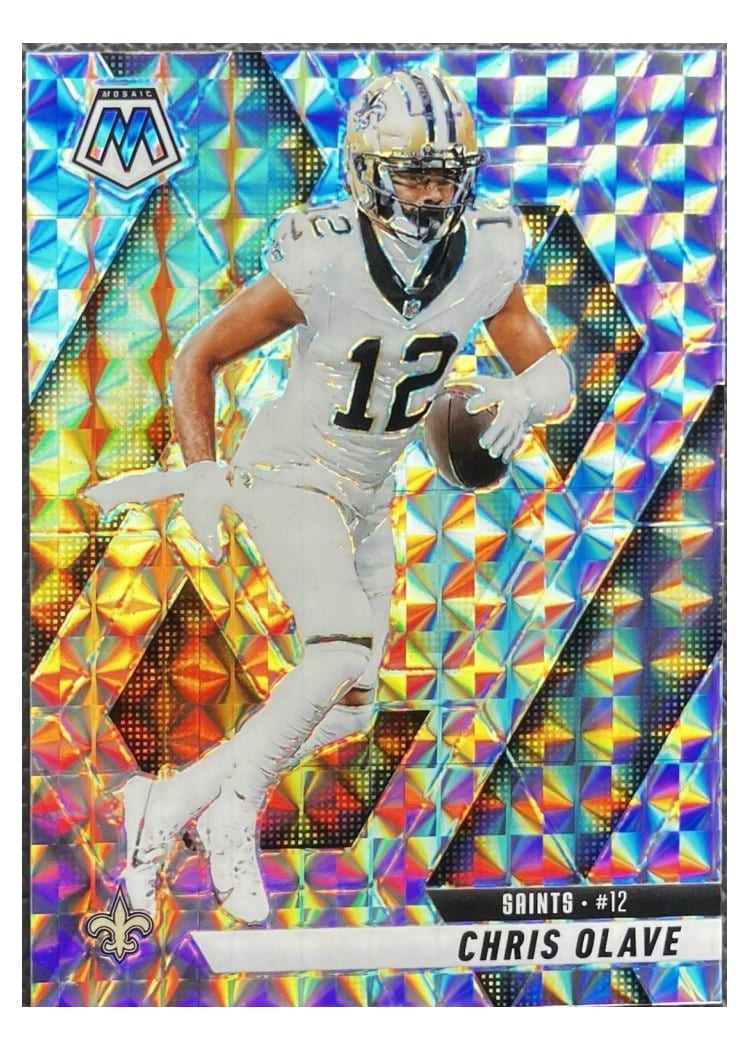 2025 Panini Mosaic Base Set Chris Olave #92 card