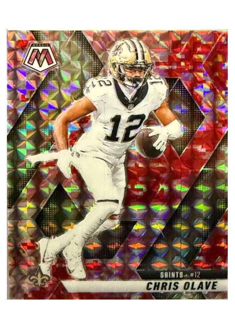 2025 Panini Mosaic Base Set Chris Olave #92 card