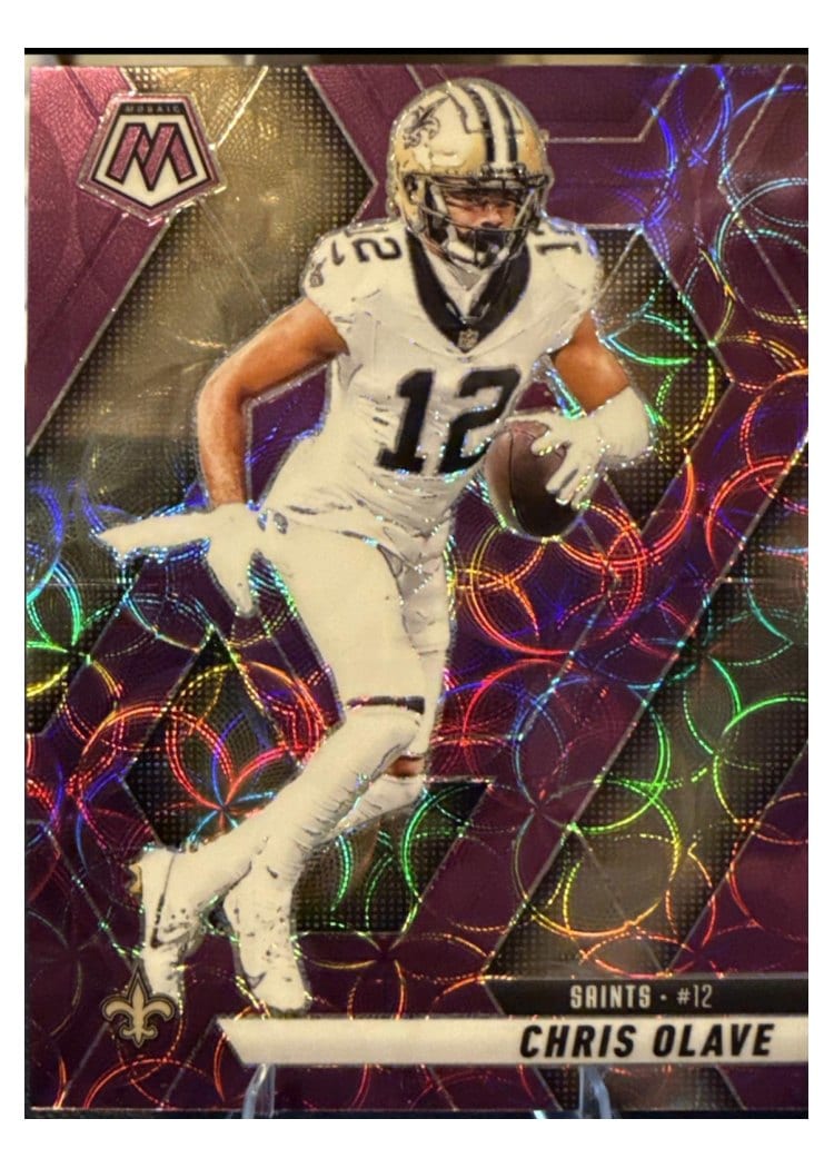 2025 Panini Mosaic Base Set Chris Olave #92 card