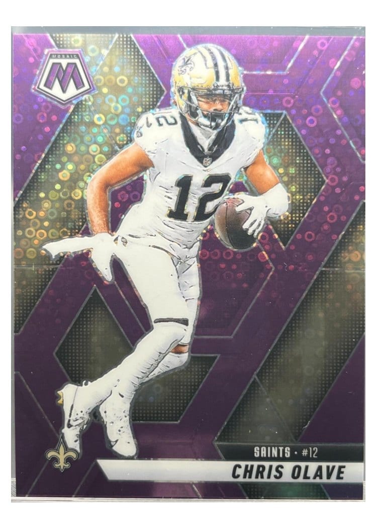 2025 Panini Mosaic Base Set Chris Olave #92 card