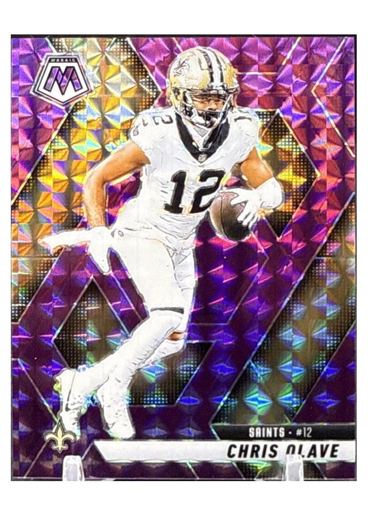 2025 Panini Mosaic Base Set Chris Olave #92 card