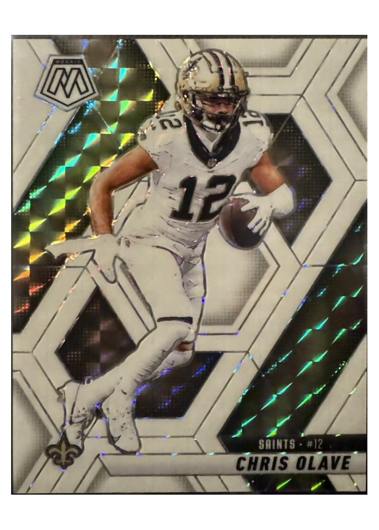 2025 Panini Mosaic Base Set Chris Olave #92 card