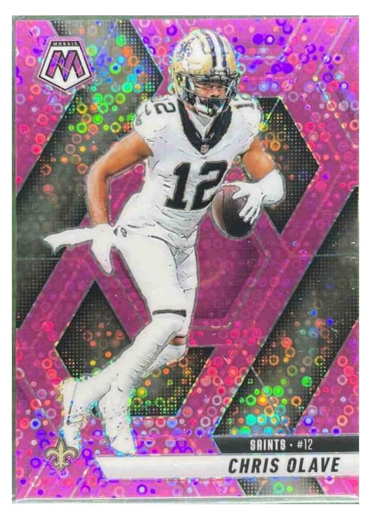 2025 Panini Mosaic Base Set Chris Olave #92 card