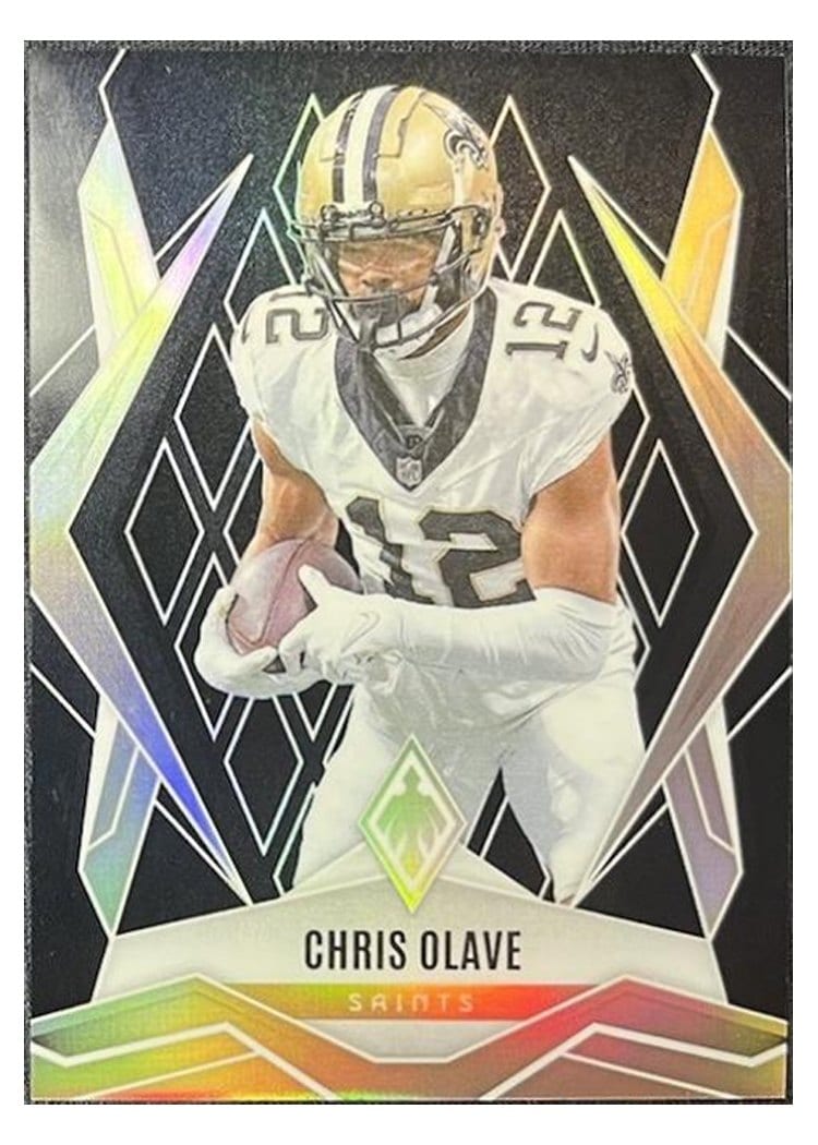 2025 Panini Phoenix Base Set Chris Olave Black #87 card
