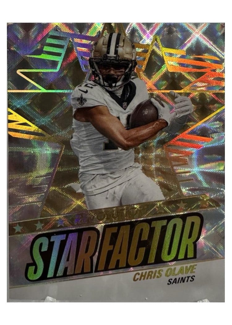 2025 Panini Revolution Star Factor Chris Olave #30 card