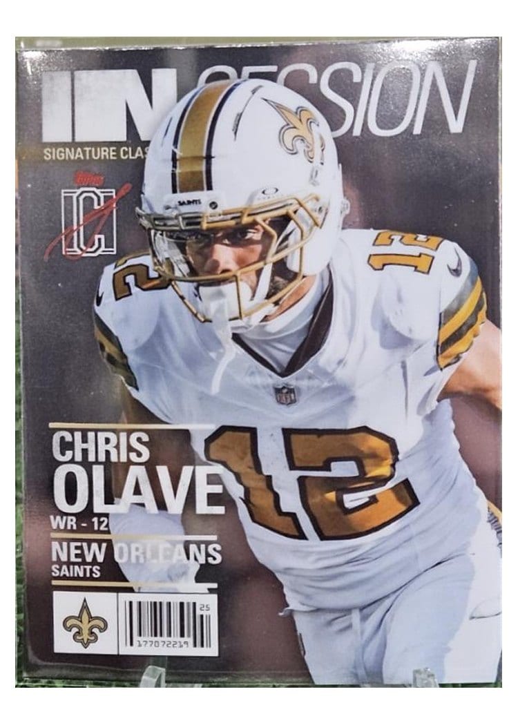 2025 Topps Signature Class In Session Chris Olave #IS-19 card