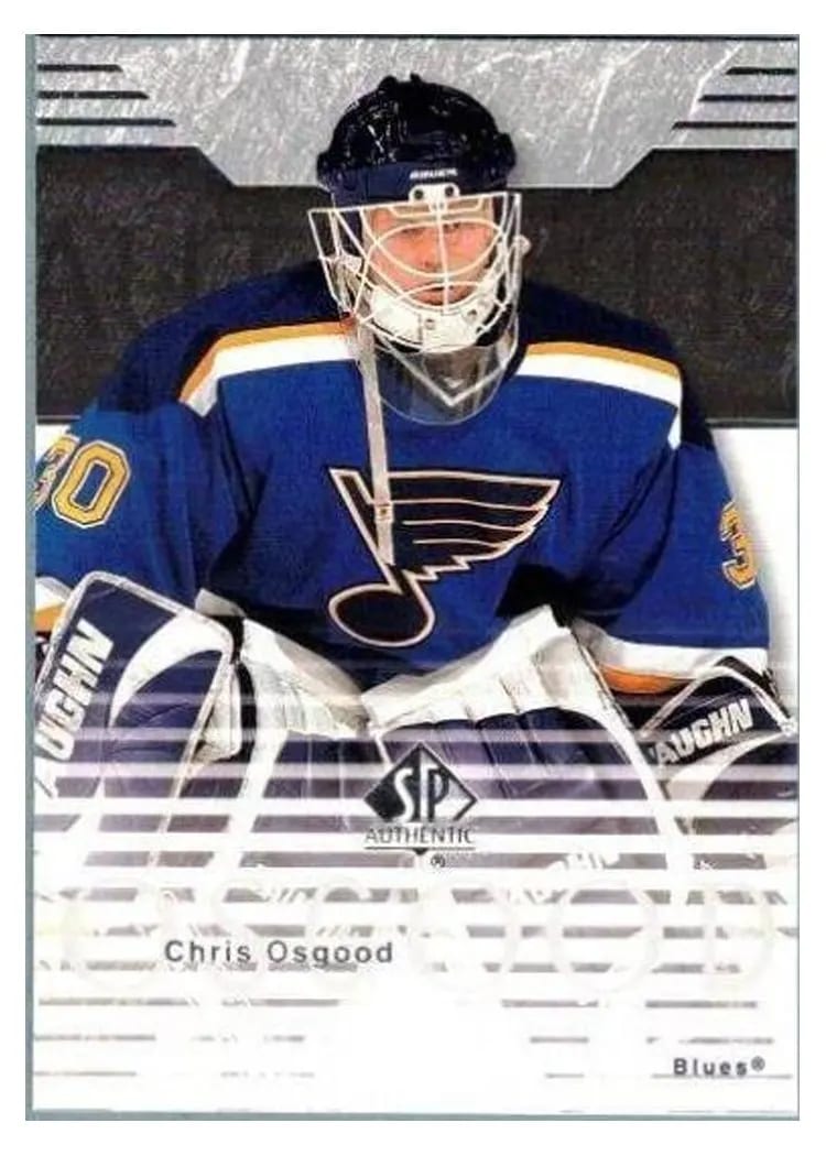 2003 SP Authentic Chris Osgood #74 card