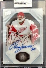 2024-25 Upper Deck Clear Cut 1999-00 UD Ice Gallery Chris Osgood #IGA-CO card