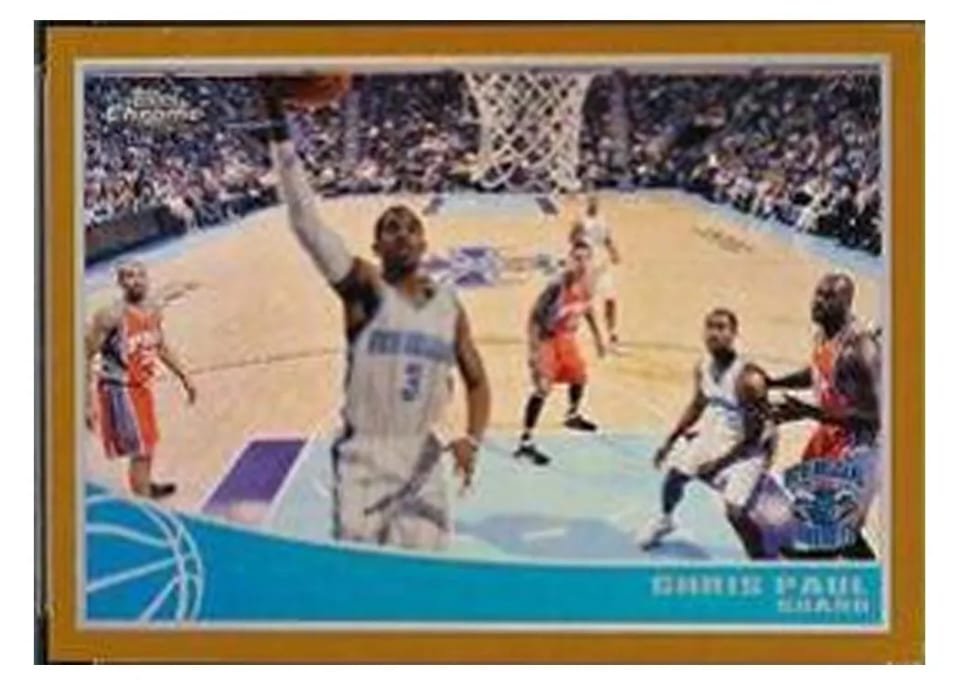 2009 Topps Chrome Chris Paul #63 card