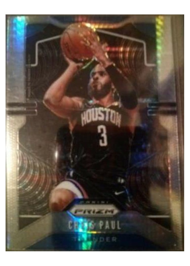 2019-20 Panini Prizm Base Set Chris Paul Hyper Prizm #211 card