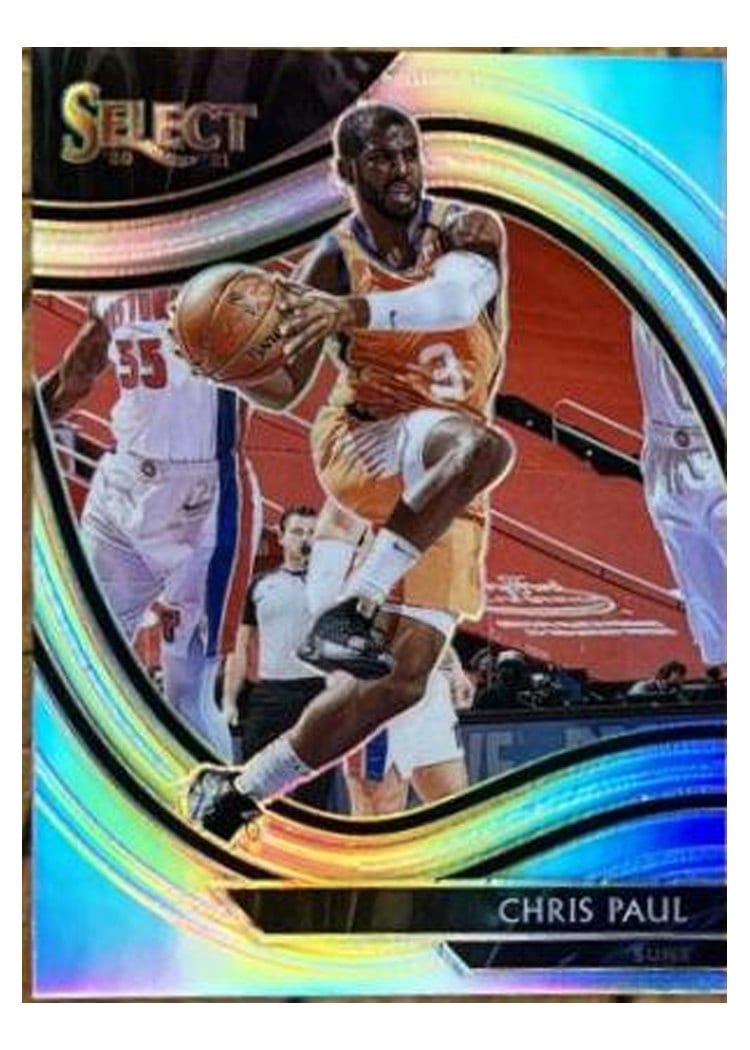 2020-21 Panini Select Base Set Chris Paul Silver Prizm #209 card