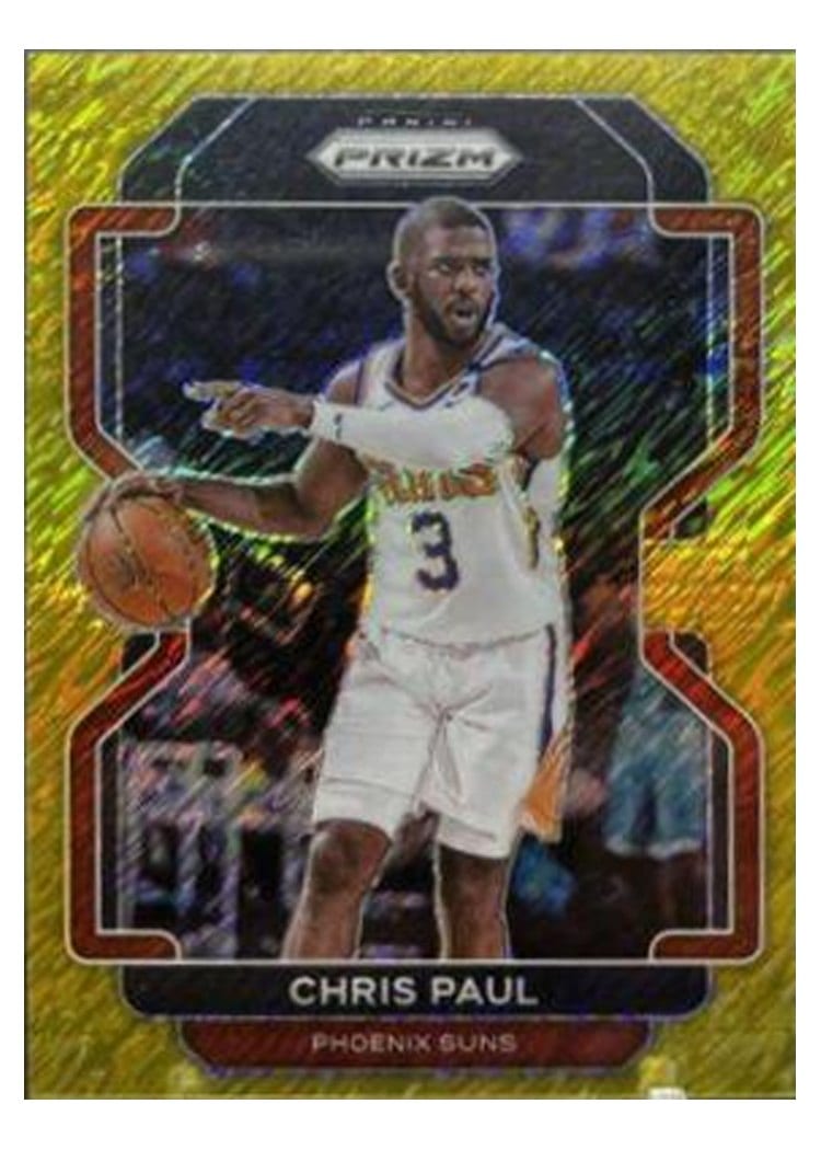 2021 Panini Prizm Chris Paul Gold Shimmer #89 card