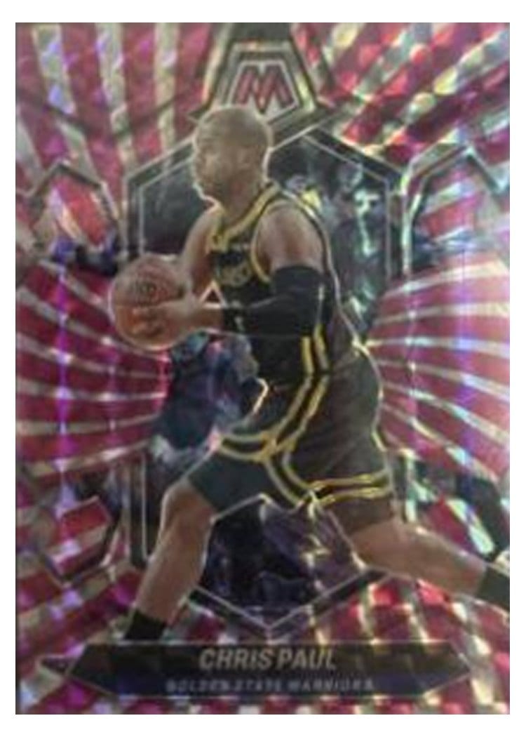 2023-24 Panini Mosaic Base Set Chris Paul Pink Swirl FOTL #136 card