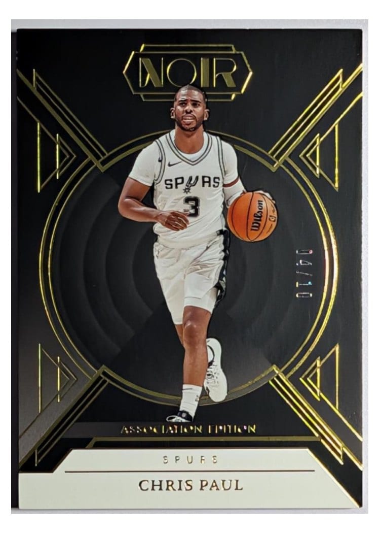 2024-25 Panini Noir Base Set Chris Paul #45 card