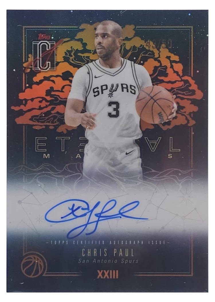 2025-26 Topps Signature Class Eternal Marks Chris Paul #EM-CP card