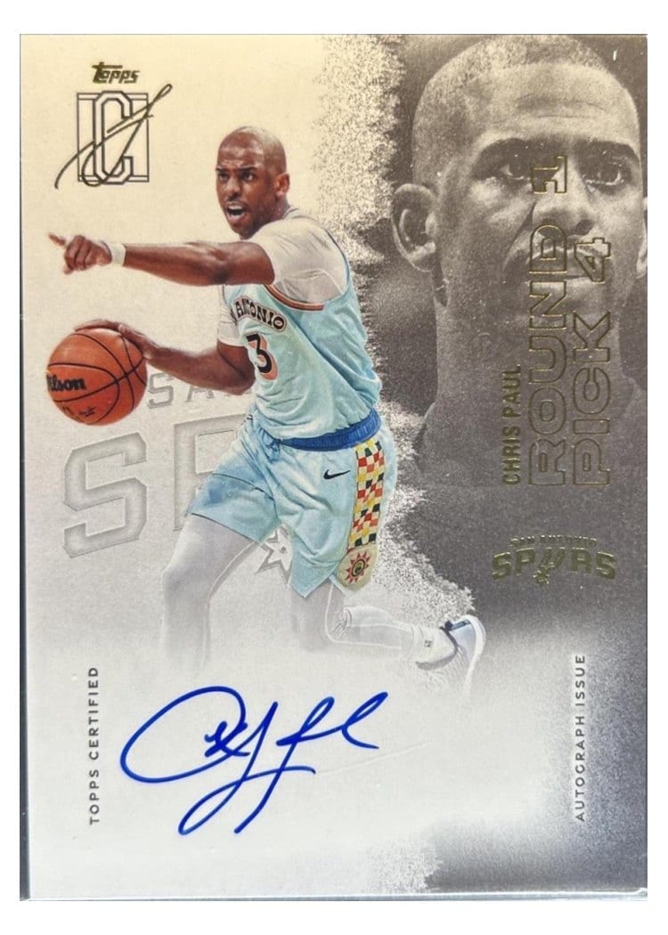 2025-26 Topps Signature Class Veteran Class Autographs Chris Paul #VCA-CP
