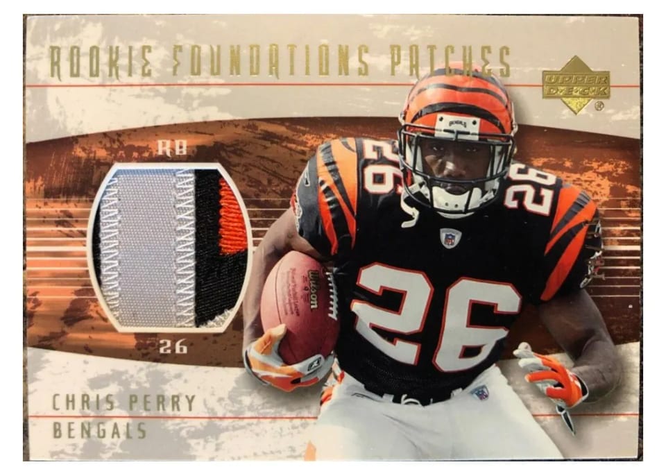 2004 Upper Deck Foundations Chris Perry #251-P card