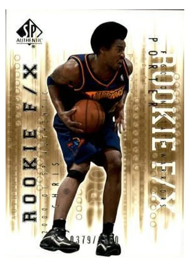 2000 SP Authentic Chris Porter #125 card