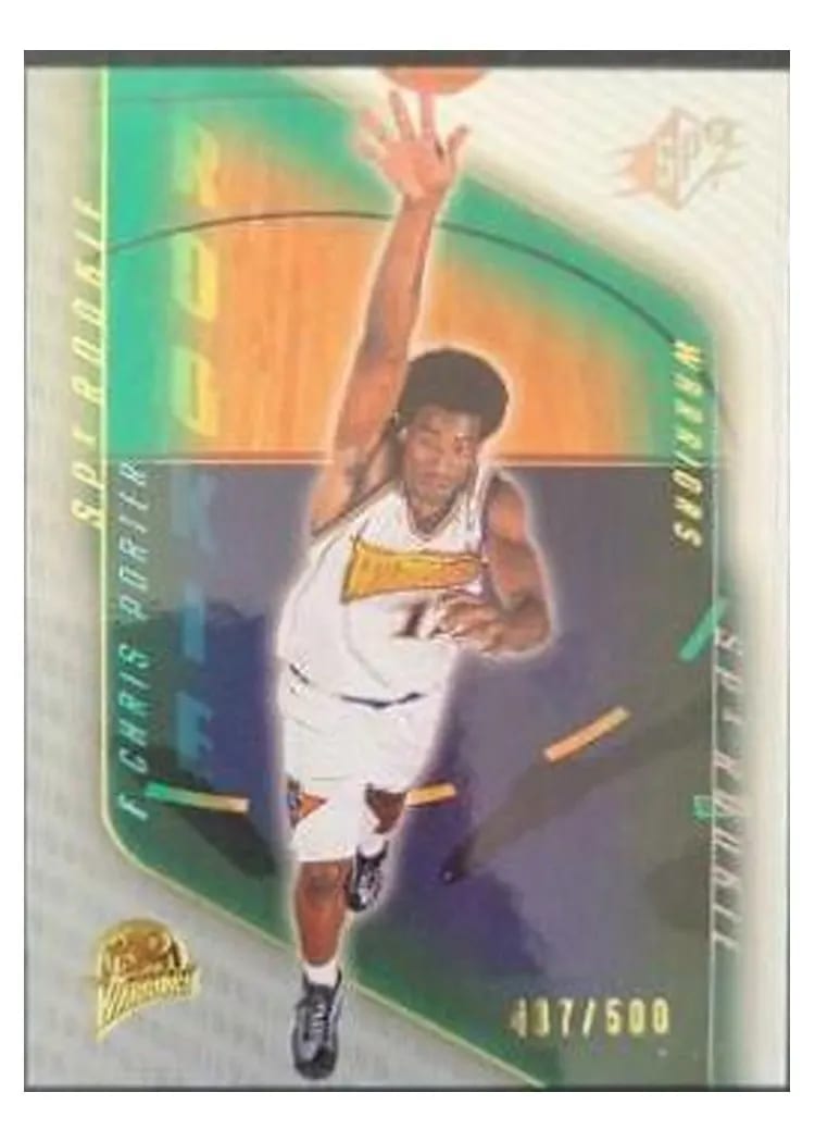 2000 Spx Chris Porter card