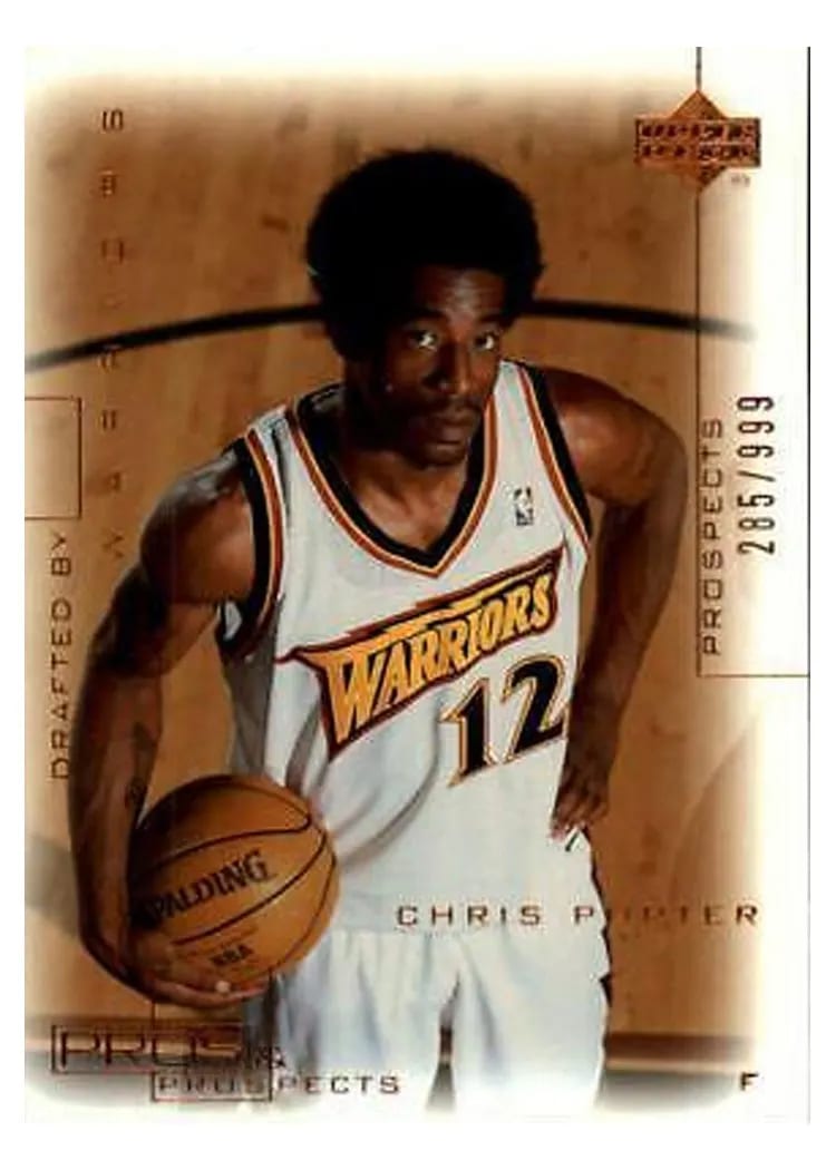 2000 Upper Deck Pros & Prospects Chris Porter #98