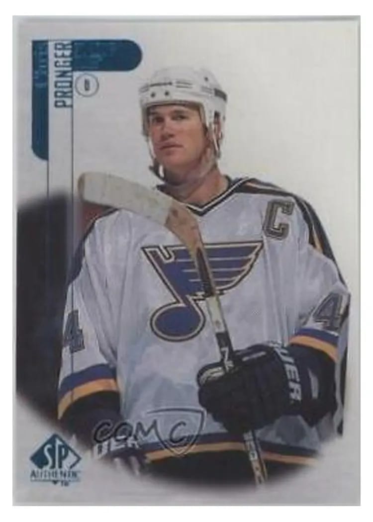 1998 SP Authentic Chris Pronger #71 card