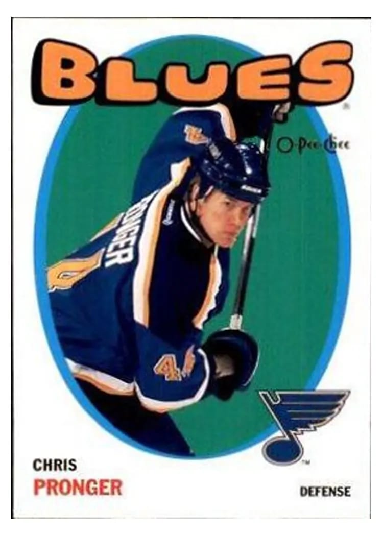 2001 O Pee Chee Chris Pronger #16 card