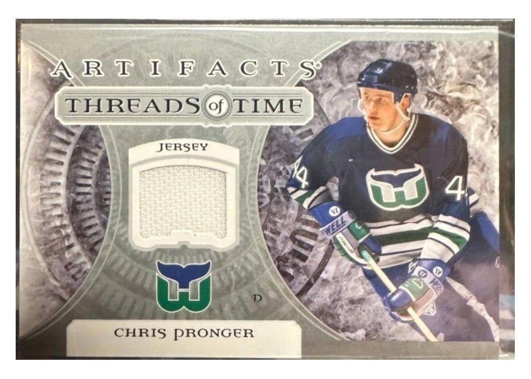 2022-23 Upper Deck Artifacts Threads of Time Chris Pronger #TT-CP