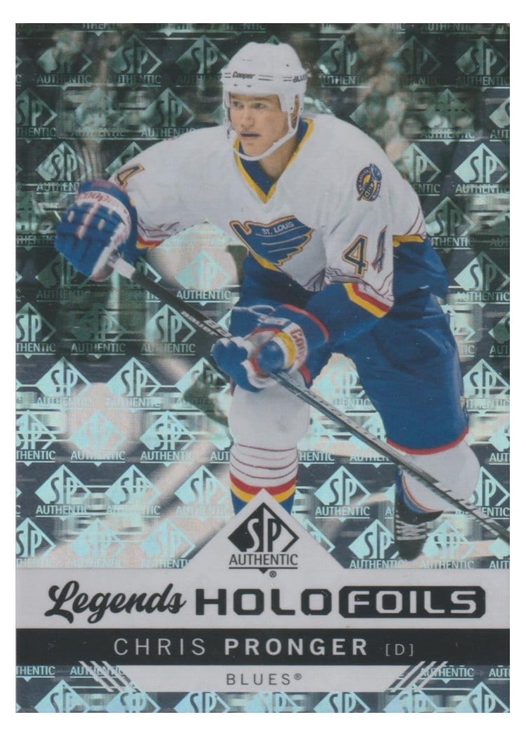 2024-25 SP Authentic Holofoil Legends Chris Pronger #HFL-36 card