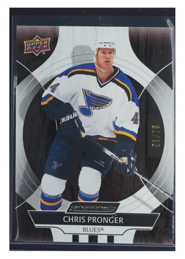 2024-25 Upper Deck Engrained Icons Base Set Chris Pronger #7 card