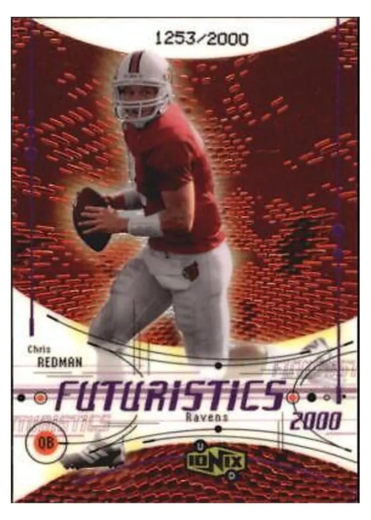 2000 Upper Deck Ionix Chris Redman #74 card