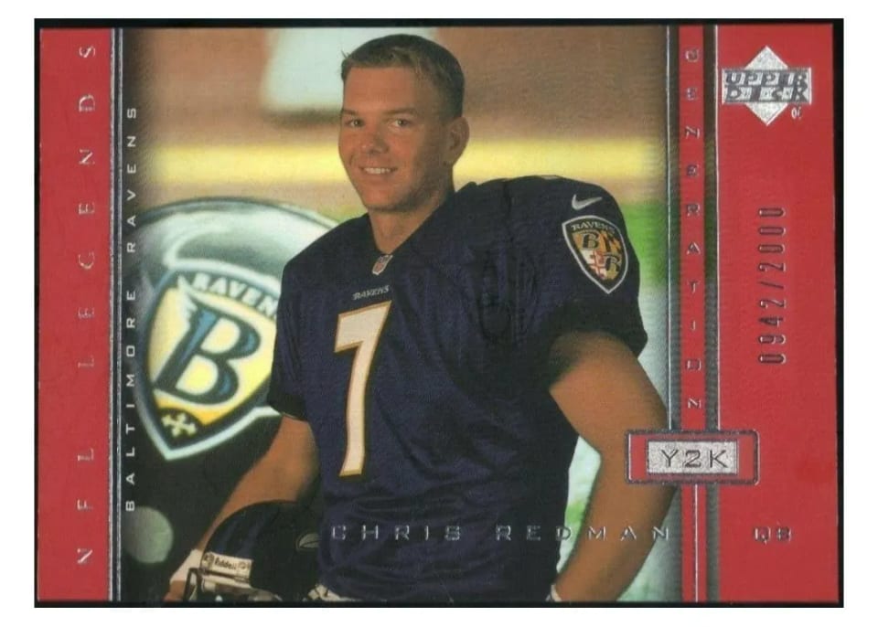 2000 Upper Deck Legends Chris Redman #109 card