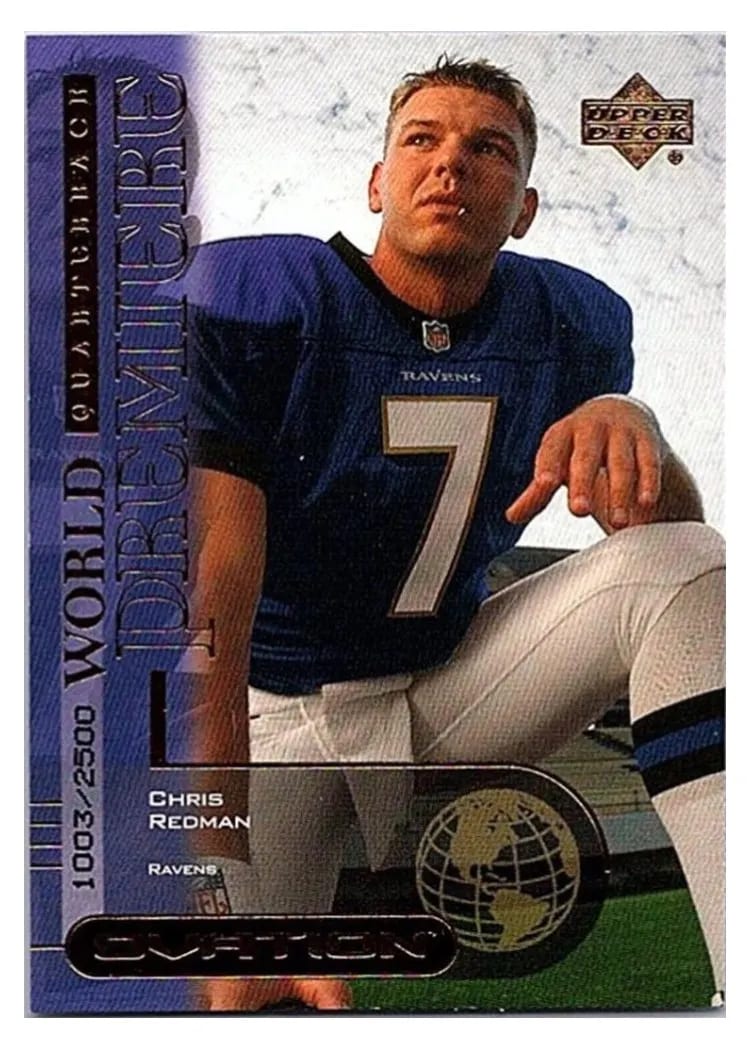 2000 Upper Deck Ovation Chris Redman #65 card