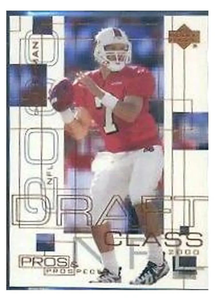2000 Upper Deck Pros & Prospects Chris Redman #87 card