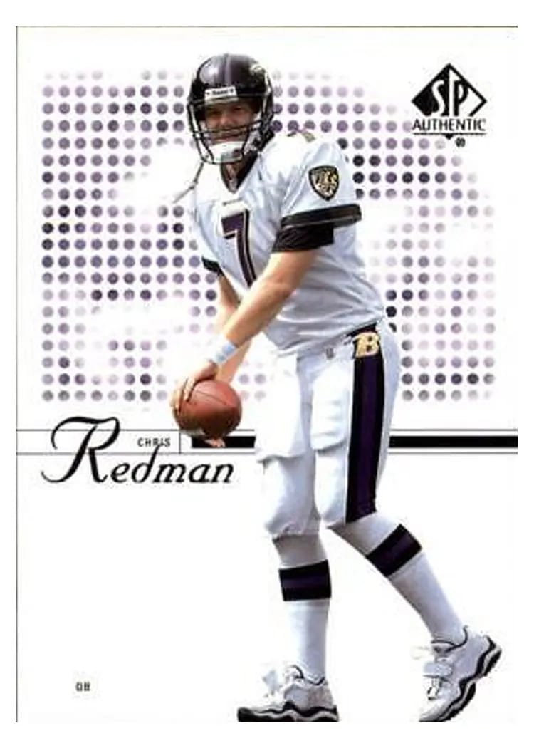 2002 SP Authentic Chris Redman #22 card
