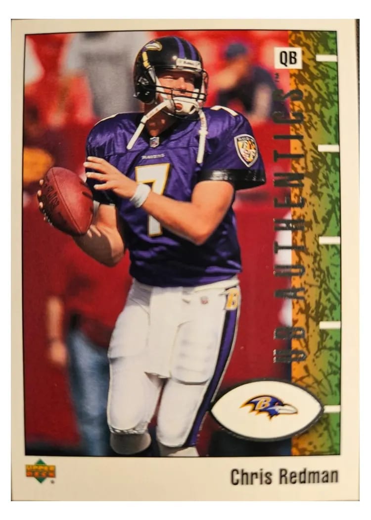 2002 Upper Deck Authentics Chris Redman #7 card
