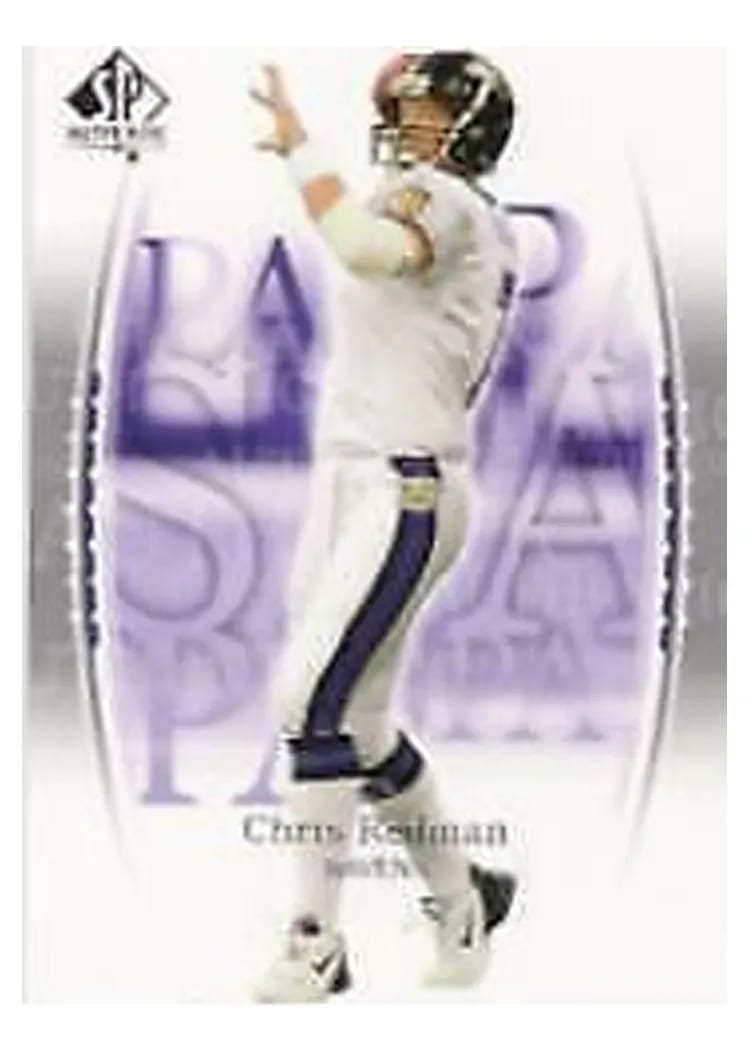 2003 SP Authentic Chris Redman #25 card