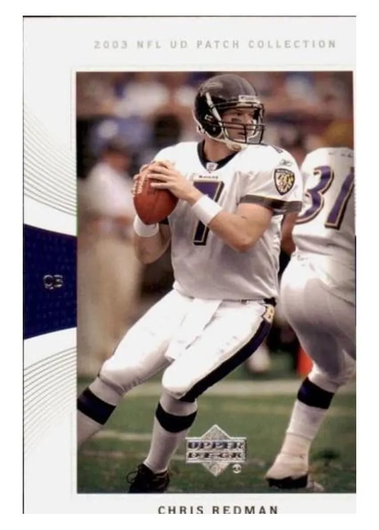 2003 Upper Deck Patch Collection Chris Redman #52 card
