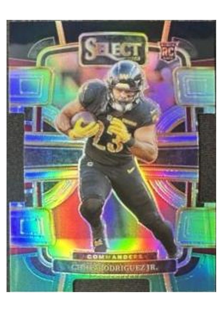 2023 Panini Select Base Set Chris Rodriguez Jr. #100 card