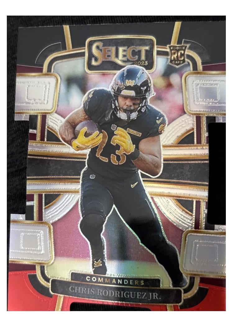 2023 Panini Select Base Set Chris Rodriguez Jr. #100 card