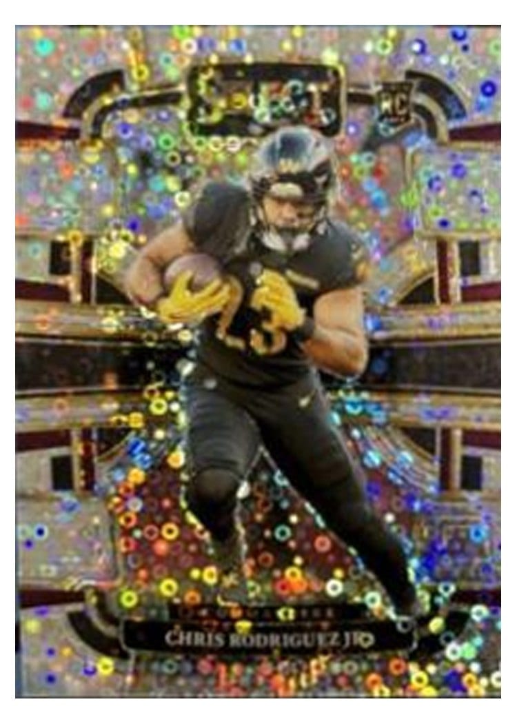 2023 Panini Select Base Set Chris Rodriguez Jr. #100 card