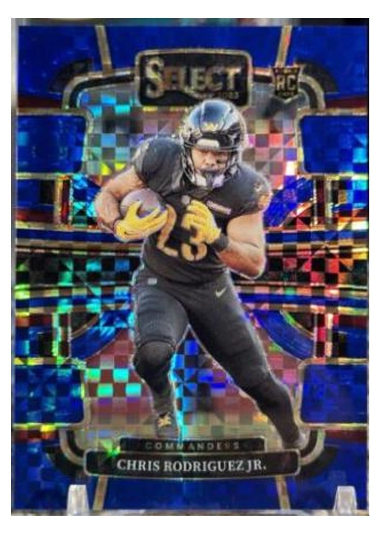 2023 Panini Select Base Set Chris Rodriguez Jr. #100 card