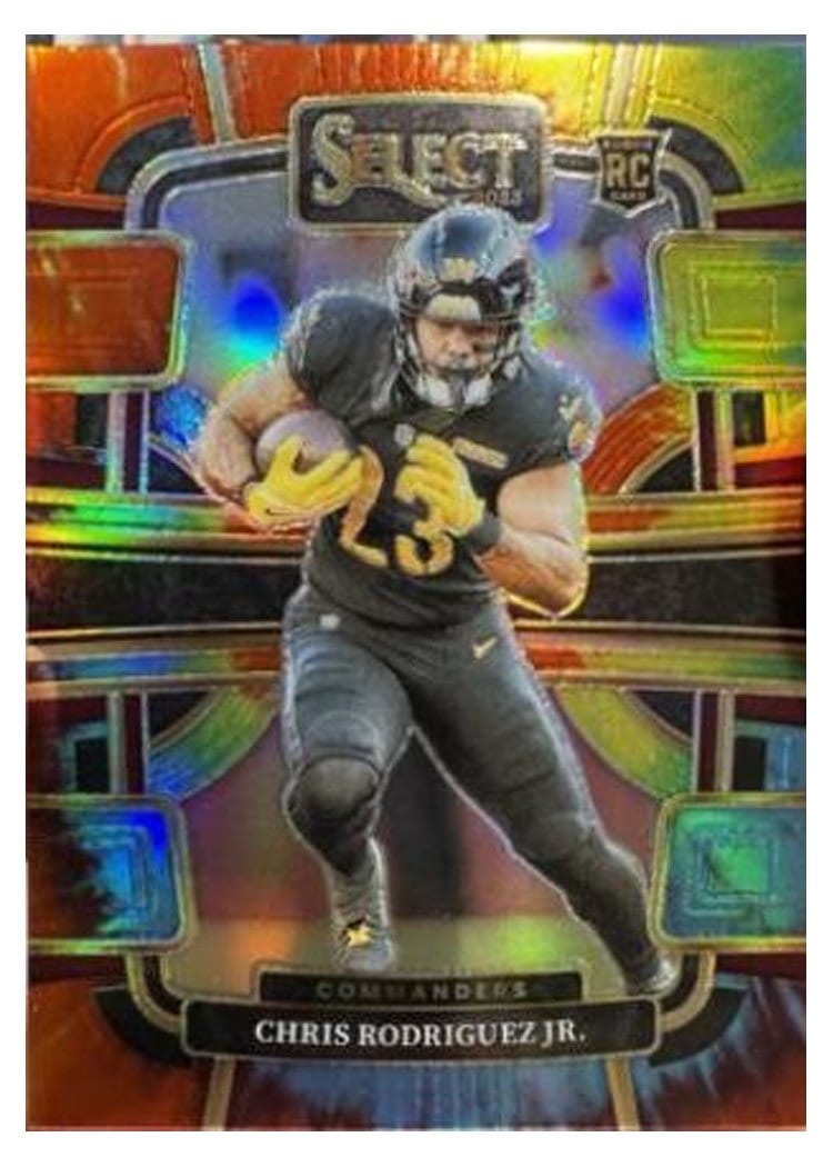 2023 Panini Select Base Set Chris Rodriguez Jr. #100 card