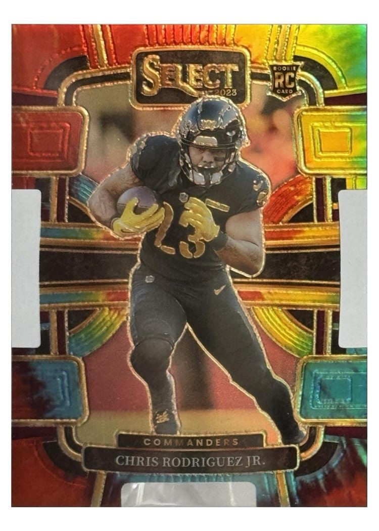 2023 Panini Select Base Set Chris Rodriguez Jr. #100 card