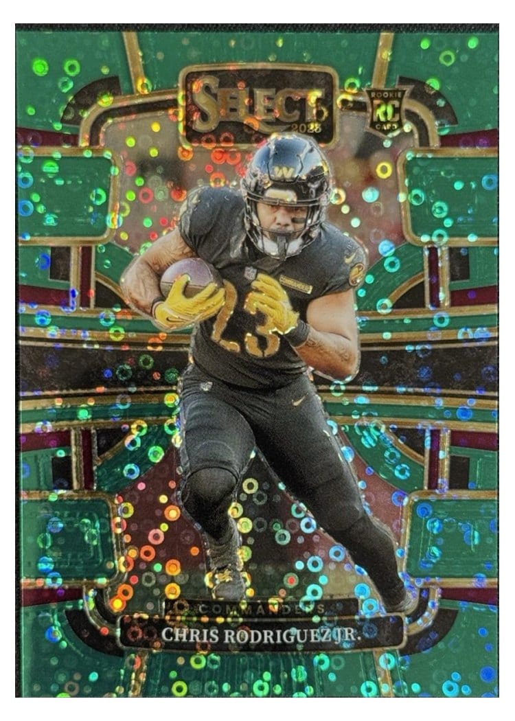2023 Panini Select Base Set Chris Rodriguez Jr. #100 card