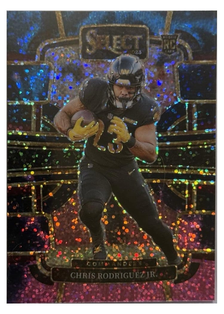 2023 Panini Select Base Set Chris Rodriguez Jr. #100 card